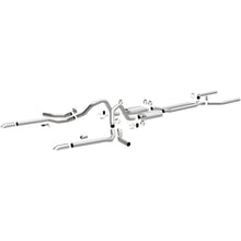 Load image into Gallery viewer, MagnaFlow Exhaust Products Exhaust System Kit MagnaFlow Exhaust Products Magnaflow Street Series Stainless Crossmember-Back System 15165
