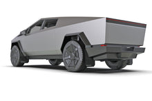 Load image into Gallery viewer, Rally Armor 2024 Tesla Cybertruck Black UR Mud Flap White Logo Mud Flaps Rally Armor   

