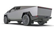 Rally Armor 2024 Tesla Cybertruck Black UR Mud Flap Metallic Black Logo Mud Flaps Rally Armor   