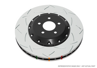 DBA 13-16 Audi RS5 (w/ Scalloped Edge Iron Rotors) Rear 5000 Series Slotted Rotor w/Silver Hat | DBA52835SLVS