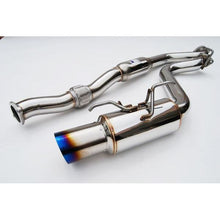 Load image into Gallery viewer, Invidia 08+ WRX Hatch 76mm REGULAR Titanium Tip Cat-back Exhaust
