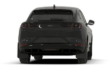 Load image into Gallery viewer, Rally Armor 21-25 Ford Mustang Mach-E/GT/Rally Black Mud Flap w/White Logo Mud Flaps Rally Armor
