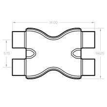 Load image into Gallery viewer, MagnaFlow Exhaust Products Exhaust X Pipe MagnaFlow Exhaust Products Magnaflow Exhaust X-Pipe - 3.00in. 10792
