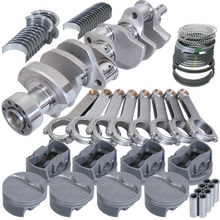 Load image into Gallery viewer, Eagle Chevy LT1 350 1Pc 3.750in Crank 6.000in H-Beam -5cc Flat Top 4.030in Pistons Rotating Assembly Eagle
