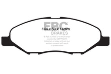 Load image into Gallery viewer, EBC 09-11 Nissan Versa 1.6 Ultimax2 Front Brake Pads Brake Pads - OE EBC   
