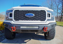 Load image into Gallery viewer, Fishbone Offroad 18-20 Ford F150 Pelican Front Bumper - Black Texture Fishbone Offroad
