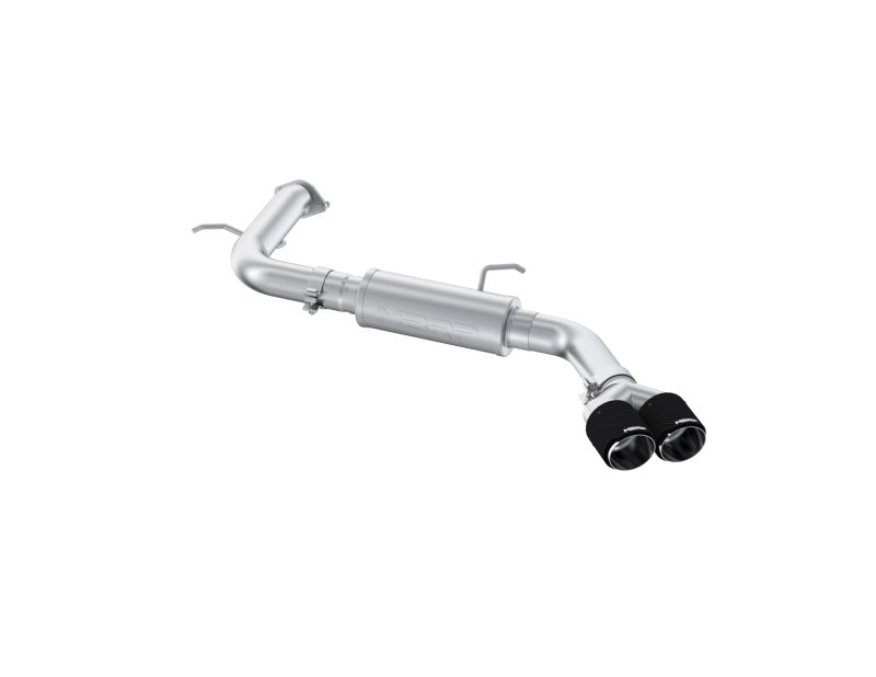 MBRP 21-24 Hyundai Hyundai T304 Stainless Steel 3in Axle-Back Rear Exit W/Dual Carbon Fiber Tip MBRP