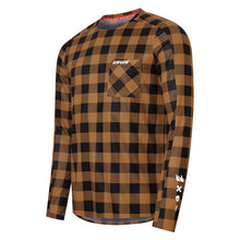 Load image into Gallery viewer, USWE Shirts USWE Flannel Long Sleeve Lightweight Off-Road Jersey Bronze - XS
