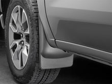 Load image into Gallery viewer, WeatherTech 2026 Tesla Model Y Front No Drill MudFlaps - Black | 110226
