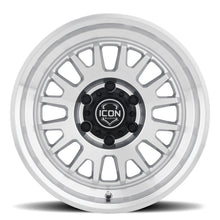 Load image into Gallery viewer, ICON Anza 17x8.5 5x150 25mm Offset 5.75in BS Silver Machined Wheel | 8217855557SM
