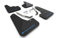 Rally Armor 2024 Subaru Crosstrek Black UR Mud Flap Light Blue Logo Mud Flaps Rally Armor   