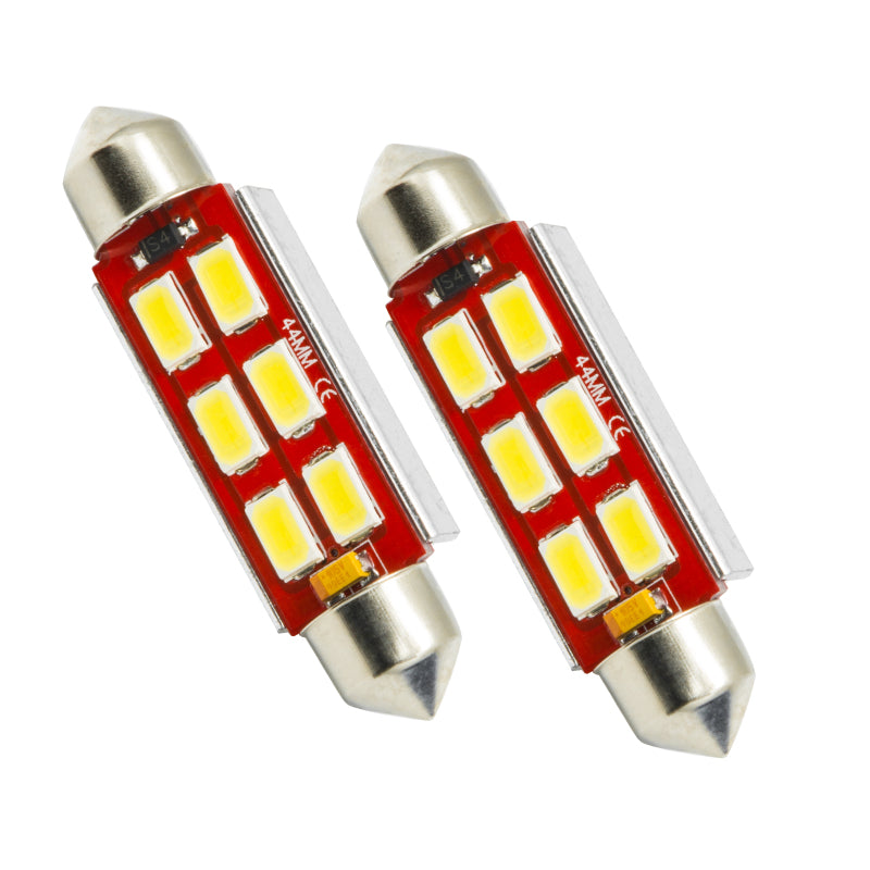Oracle 44MM 6 LED 3-Chip Festoon Bulbs (Pair) - Cool White SEE WARRANTY Bulbs ORACLE Lighting
