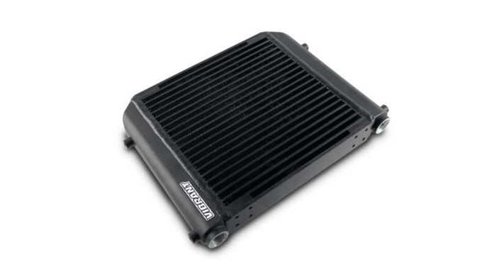 Vibrant Single Pass Oil Cooler Assembly 12in x 12in x 2in Vibrant