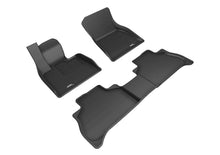 Load image into Gallery viewer, 3D MAXpider 2019-2020 BMW X5 (G05) Kagu 1st &amp; 2nd Row Floormats - Black | L1BM10201509

