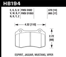 Load image into Gallery viewer, Hawk 2010 Camaro SS HP+ Street Rear Brake Pads Brake Pads - Performance Hawk Performance   
