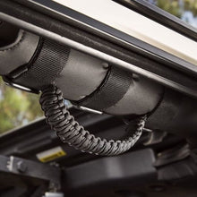 Load image into Gallery viewer, Rugged Ridge Paracord Grab Handles Black/Black Pair Rugged Ridge
