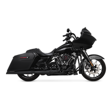 Load image into Gallery viewer, Vance &amp; Hines HD Touring Backslash 450 Slip-on Exhaust - Wrinkle Black | 46766

