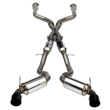 Load image into Gallery viewer, Invidia 2022+ Nissan Z 70mm N1 Cat Back Exhaust - Black Tips
