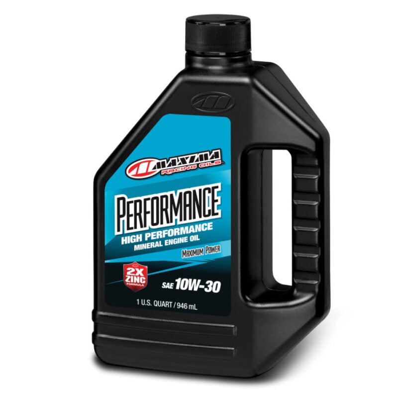 Maxima Performance Auto Performance 10W-30 Mineral Engine Oil - Quart Motor Oils Maxima   