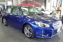 Load image into Gallery viewer, Rally Armor 15-19 Subaru Legacy Black UR Mud Flap w/ Red Logo Mud Flaps Rally Armor   
