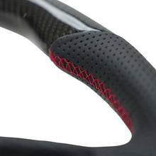 Load image into Gallery viewer, NRG 12-23 Toyota Tacoma OEM Plus Carbon Fiber Steering Wheel w/ Red Stitch &amp; Red Center Mark | RST-TA3-CRD
