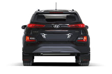 Load image into Gallery viewer, Rally Armor 18-23 Hyundai Kona Black UR Mud Flap Silver Logo Mud Flaps Rally Armor   

