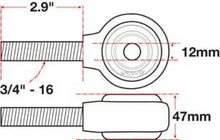 Load image into Gallery viewer, SPC Performance XAXIS Rod End Ball Joint Ball Joints SPC Performance

