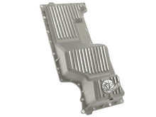 Load image into Gallery viewer, aFe 20-25 GM Trucks Front Engine Oil Pan - Raw w/ Machined Fins
