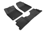 3D MAXpider 2018-2020 Hyundai Elantra GT Kagu 1st & 2nd Row Floormats - Black | L1HY08101509