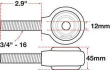 Load image into Gallery viewer, SPC Performance XAXIS Rod End Ball Joint Ball Joints SPC Performance
