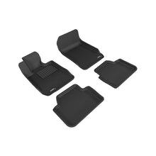 Load image into Gallery viewer, 3D MAXpider 2006-2011 BMW 3 Series E90 Kagu 1st &amp; 2nd Row Floormats - Black
