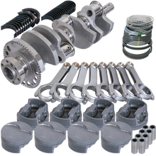 Load image into Gallery viewer, Eagle Chevy LS3 4.000in Crank 58 Tth Reluctor 6.125in H-Beam 4.030in Pistons Rotating Assembly Eagle
