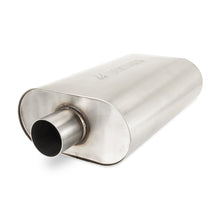 Load image into Gallery viewer, Mishimoto Universal Muffler with 2.5in Center Inlet/Outlet - Brushed Muffler Mishimoto
