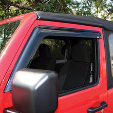Load image into Gallery viewer, Westin 2018-2019 Jeep Wrangler JL Wade Slim Wind Deflector 2pc - Smoke Westin
