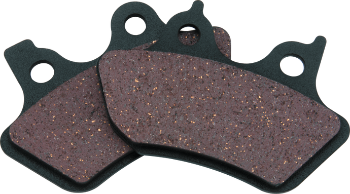 Twin Power 00-07 Tour Softail Dyna XL Organic Brake Pads Replaces H-D#44082-00 C D F and R Various TwinPower