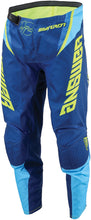 Load image into Gallery viewer, Answer 25 Syncron Envenom Pants Blue/Hyper Acid Youth Size - 16 Racing Pants Answer   
