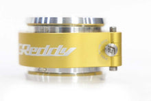 Load image into Gallery viewer, GReddy 3.0 Inch Gold Anodized Aluminum Boost Tube Clamp Set | 22420300
