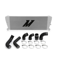 Load image into Gallery viewer, Mishimoto Ford Ranger 3.2L Diesel Intercooler Kit 2011+ Silver w/ Wrinkle Black Pipes
