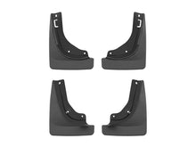 Load image into Gallery viewer, WeatherTech 2026 Tesla Model Y Front &amp; Rear No Drill MudFlaps - Black | 110226-120226
