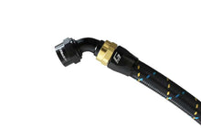 Load image into Gallery viewer, GReddy AN04 60 DEGREE HOSE END SWIVEL BLACK/GOLD ANODIZED | 12800460
