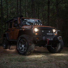 Load image into Gallery viewer, Rugged Ridge 07-18 Jeep Wrangler JK White 4-Piece LED Rock Light Kit Rugged Ridge
