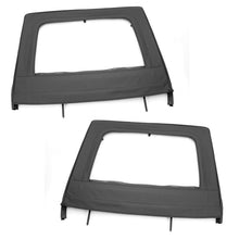 Load image into Gallery viewer, Rugged Ridge Upper Door Kit Rear Black 07-18 4-Dr Jeep Wrangler JK Rugged Ridge
