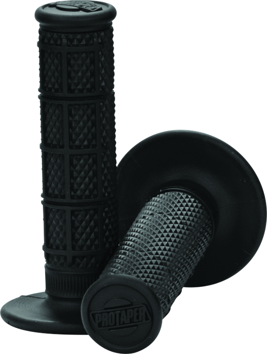 ProTaper 1/3 Waffle Grips - Black Grips ProTaper