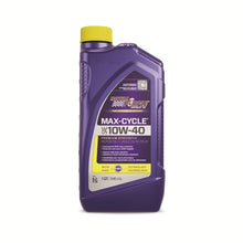 Load image into Gallery viewer, Royal Purple Max-Cycle Synthetic 10W-40 Motorcycle Oil (Canada) - 1 Quart Royal Purple
