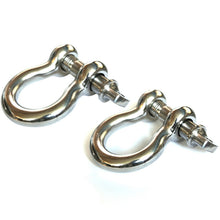 Load image into Gallery viewer, Rugged Ridge Stainless Steel 7/8in D-Shackles Rugged Ridge
