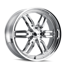 Load image into Gallery viewer, Ridler 609 20x9 / 6x139.7 BP / 30mm Offset / 106.1mm Hub Chrome Wheel
