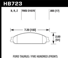 Load image into Gallery viewer, Hawk 08-09 Ford Taurus / 05-07 Ford Five Hundred HPS 5.0 Street Front Brake Pads Brake Pads - Performance Hawk Performance   
