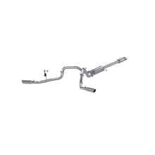 Load image into Gallery viewer, MBRP Exhaust S5257AL 3in. Cat-Back. 2.5in. Dual Split Side Exit. Aluminized Steel. Exhaust System Kit MBRP Exhaust
