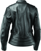 Load image into Gallery viewer, Kuryakyn Leather By River Road Race Leather Jacket Black Womens - Small Jackets - Leather Kuryakyn
