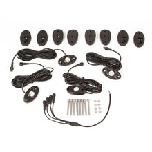 Load image into Gallery viewer, Rugged Ridge 07-18 Jeep Wrangler JK White 4-Piece LED Rock Light Kit Rugged Ridge
